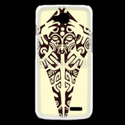 Coque LG L90 Tatouage Maori 6