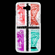 Coque LG L90 Timbres Français