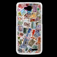 Coque LG L90 Patchwork de timbres