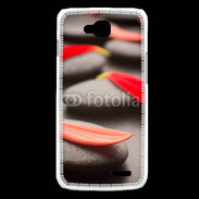 Coque LG L90 Galet et pétales