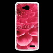 Coque LG L90 Pétale rose zoomé