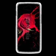 Coque LG L90 Rose splash
