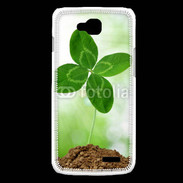 Coque LG L90 Trèfle à 4 feuilles 2