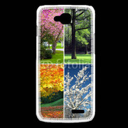 Coque LG L90 Arbres 4 saisons
