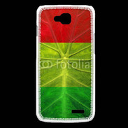 Coque LG L90 Feuille rasta