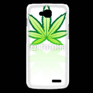 Coque LG L90 Feuille de cannabis 2