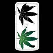 Coque LG L90 Double feuilles de cannabis