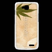 Coque LG L90 Fond cannabis vintage