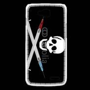 Coque LG L90 Tête de mort drogue