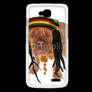 Coque LG L90 Rasta Dog 50