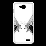 Coque LG L90 Double flingue