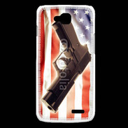 Coque LG L90 Pistolet USA