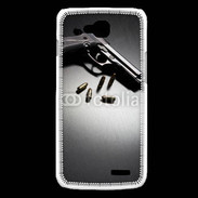 Coque LG L90 Pistolet et munitions