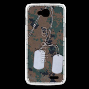 Coque LG L90 plaque d'identité soldat américain