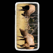 Coque LG L90 Combat de cerf