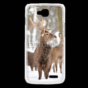 Coque LG L90 Cerf et biche en troupeau