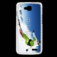 Coque LG L90 Skieur en montagne