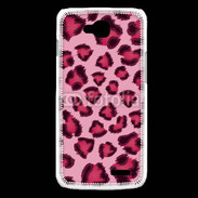 Coque LG L90 Léopard rose