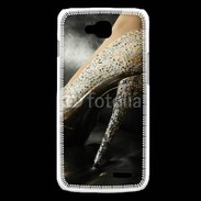 Coque LG L90 Escarpin à strass