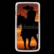 Coque LG L90 Silhouette de cowboy