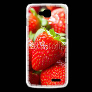 Coque LG L90 Fraises en folie