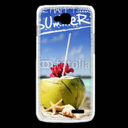 Coque LG L90 Noix de coco sur la plage 5