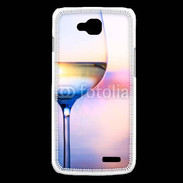 Coque LG L90 Vin blanc vue mer