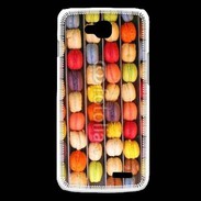 Coque LG L90 Étalage macarons