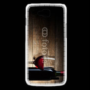 Coque LG L90 Vin rouge 1