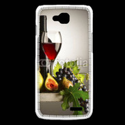 Coque LG L90 Vin rouge et fruits
