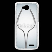 Coque LG L90 Dessin verre à vin
