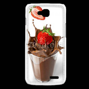 Coque LG L90 Fraise et chocolat