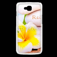 Coque LG L90 Fleurs relax