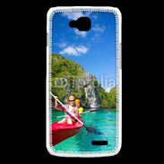 Coque LG L90 Kayak dans un lagon