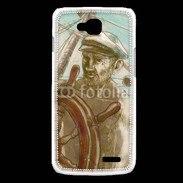 Coque LG L90 Illustration capitaine de navire