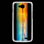 Coque LG L90 Couché de soleil mer