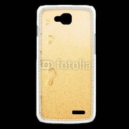 Coque LG L90 Empreintes de pieds