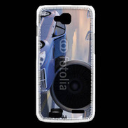 Coque LG L90 Voiture de luxe devant jet privé 1