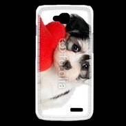 Coque LG L90 chiot calin