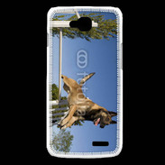 Coque LG L90 Chien agility