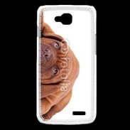 Coque LG L90 Mastiff marron
