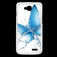 Coque LG L90 Papillon en eau