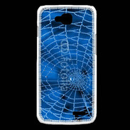 Coque LG L90 Toile d'araignée bleue