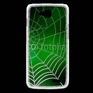Coque LG L90 Toile d'araignée verte