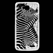 Coque LG L90 Zèbre en noir et blanc