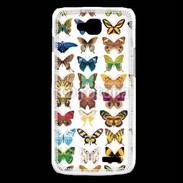 Coque LG L90 Tableau de papillons
