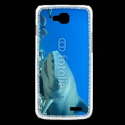 Coque LG L90 Requin citron
