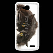 Coque LG L90 Chat noir et blanc