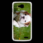 Coque LG L90 Chiot bulldog anglais 3