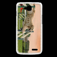 Coque LG L90 Agility Golden retriever